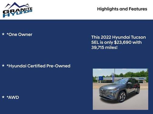 2022 Hyundai TUCSON SEL