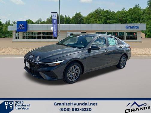 Gray 2026 Hyundai ELANTRA HEV Blue
