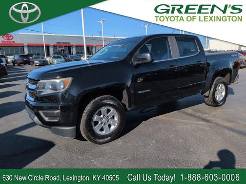Black 2017 Chevrolet Colorado WT