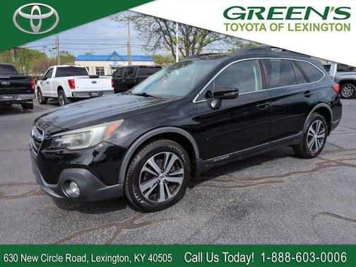 Crystal Black Silica 2018 Subaru Outback 3.6R Limited