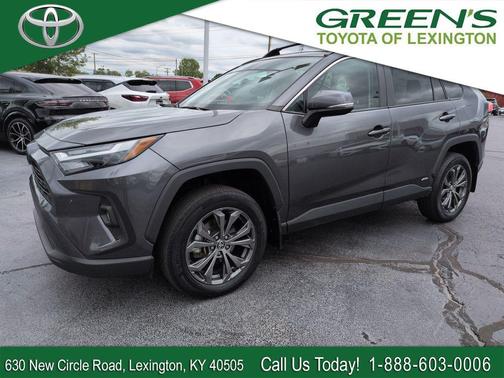 Magnetic Gray Metallic 2023 Toyota RAV4 Hybrid XLE Premium