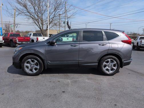 Gray 2017 Honda CR-V EX-L
