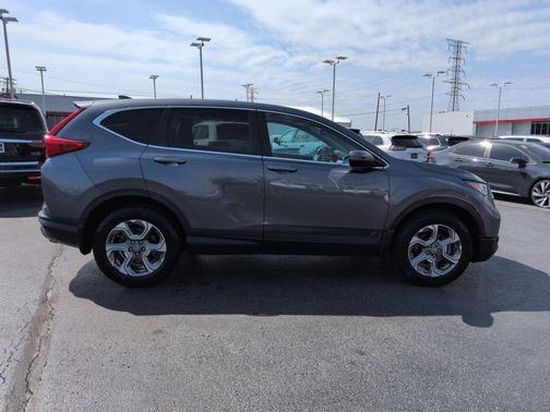 Gray 2017 Honda CR-V EX-L