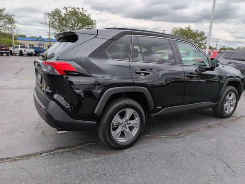 Midnight Black Metallic 2024 Toyota RAV4 Hybrid LE
