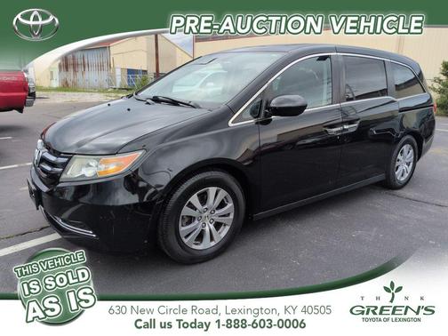 Crystal Black Pearl 2015 Honda Odyssey EX-L