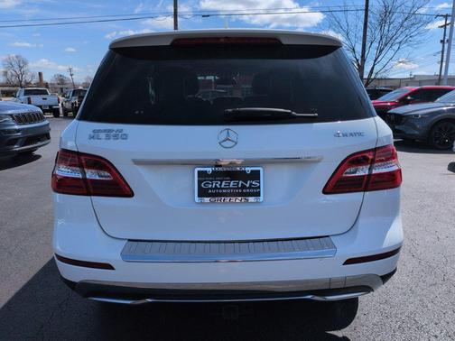 White 2015 Mercedes-Benz M-Class 4MATIC