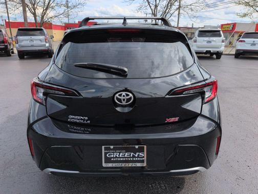 Midnight Black Metallic 2023 Toyota Corolla XSE