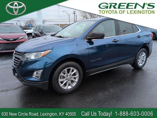 Pacific Blue Metallic 2019 Chevrolet Equinox 1LT