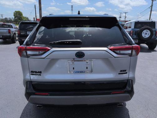 Silver Sky Metallic w/Midnight Black Roof 2020 Toyota RAV4 Hybrid SE