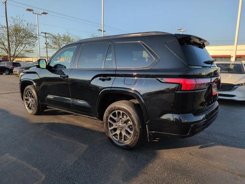 Midnight Black Metallic 2023 Toyota Sequoia Platinum
