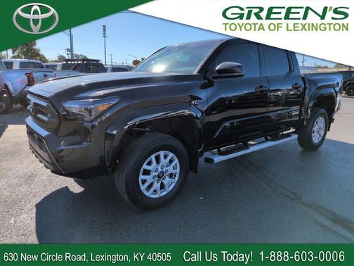Black 2024 Toyota Tacoma SR