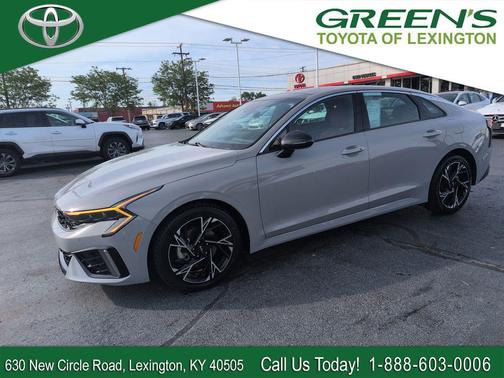 Wolf Gray 2025 Kia K5 GT-Line