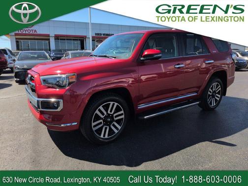 Barcelona Red Metallic 2024 Toyota 4Runner Limited