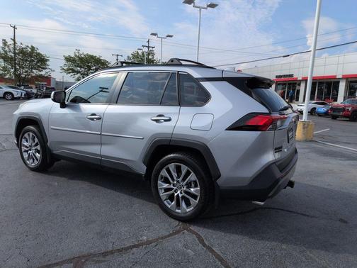 Silver Sky Metallic 2021 Toyota RAV4 Limited