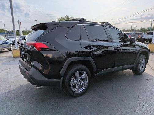 Midnight Black Metallic 2024 Toyota RAV4 Hybrid LE