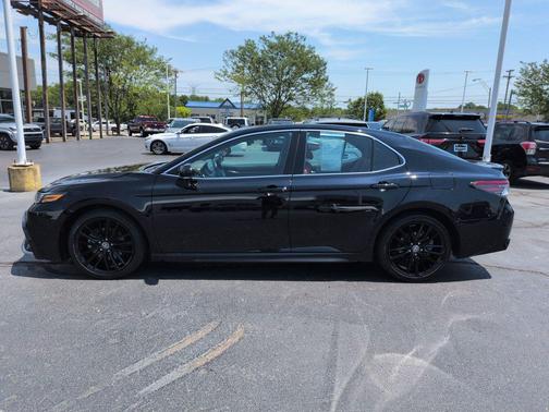Midnight Black Metallic 2024 Toyota Camry XSE