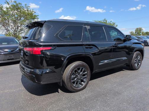 Midnight Black Metallic 2025 Toyota Sequoia Platinum