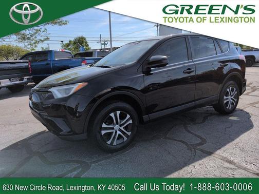 Black 2018 Toyota RAV4 LE