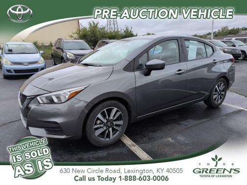 Gun Metallic 2021 Nissan Versa 1.6 SV