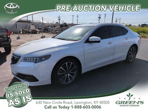 Bellanova White Pearl 2015 Acura TLX V6 Tech