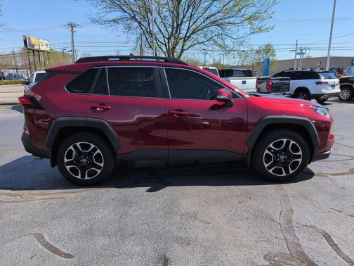 Ruby Flare Pearl 2019 Toyota RAV4 Adventure