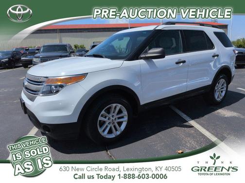 Oxford White 2015 Ford Explorer Base