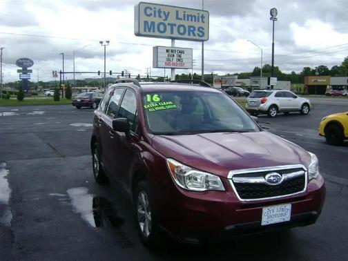 RED 2016 Subaru Forester 2.5i Premium