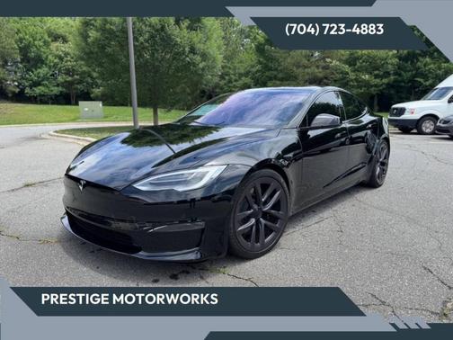 Black 2021 Tesla Model S Plaid