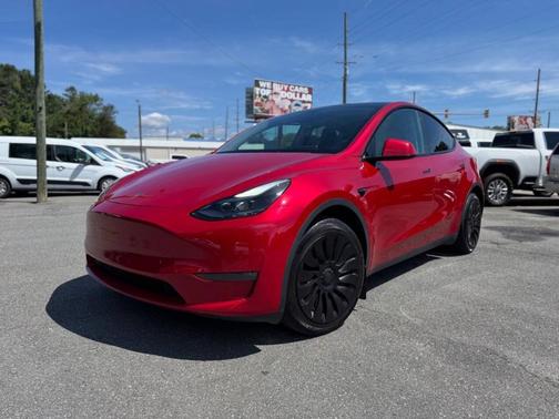 Red Multi 2023 Tesla Model Y Long Range