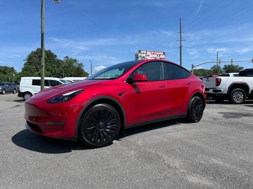 Red Multi 2023 Tesla Model Y Long Range