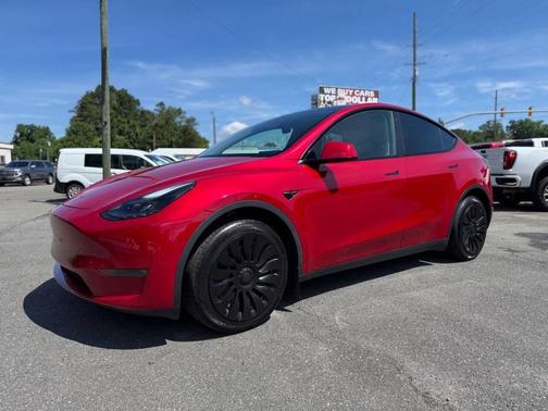 Red Multi 2023 Tesla Model Y Long Range