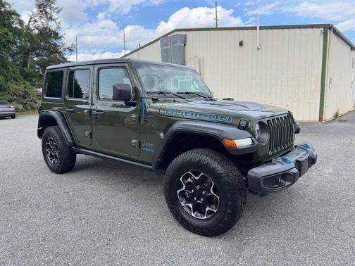 Sarge Green 2022 Jeep Wrangler Unlimited 4xe Rubicon