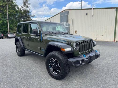 Sarge Green 2022 Jeep Wrangler Unlimited 4xe Rubicon