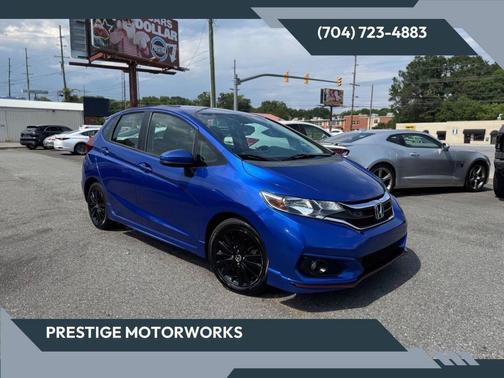 Blue 2018 Honda Fit Sport