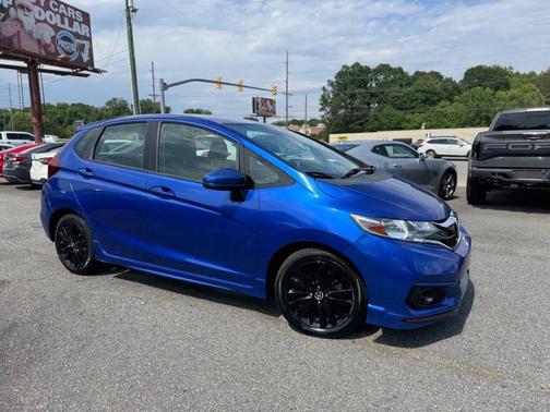 Blue 2018 Honda Fit Sport