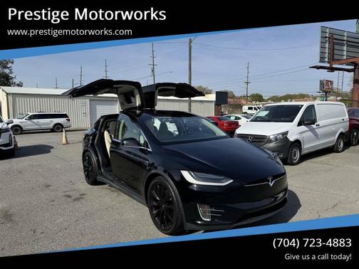 Black 2018 Tesla Model X 75D