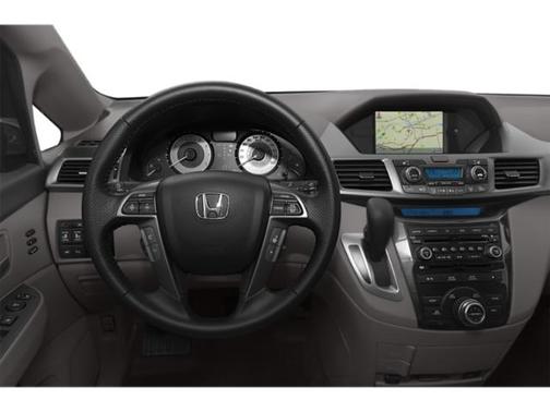 Alabaster Silver Metallic 2013 Honda Odyssey Touring