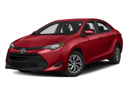 Barcelona Red Metallic 2017 Toyota Corolla LE
