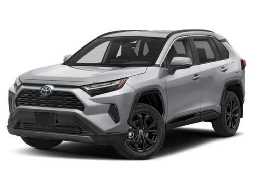 Silver Sky Metallic 2023 Toyota RAV4 Hybrid SE