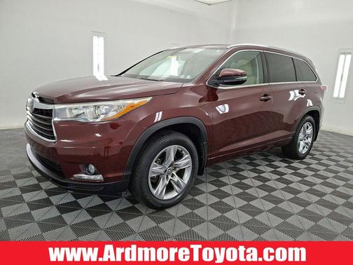 Ooh La La Rouge Mica 2016 Toyota Highlander Limited
