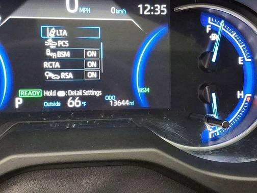Magnetic Gray Metallic 2025 Toyota RAV4 Hybrid XLE