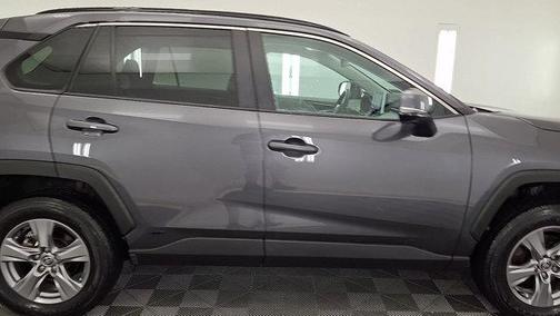 Magnetic Gray Metallic 2025 Toyota RAV4 Hybrid XLE