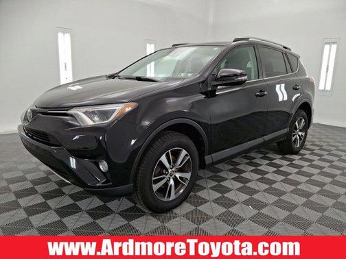 Black 2018 Toyota RAV4 XLE