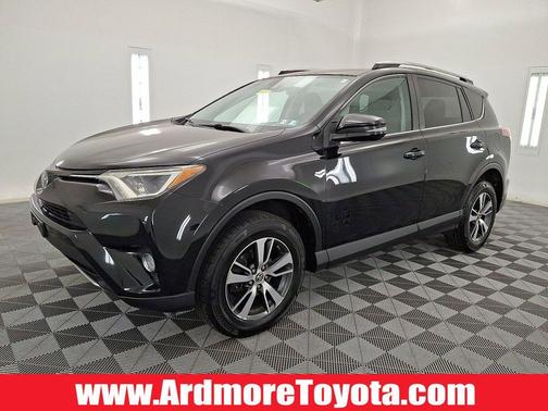 Black 2018 Toyota RAV4 XLE