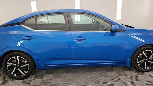 Electric Blue Metallic 2024 Nissan Sentra SV