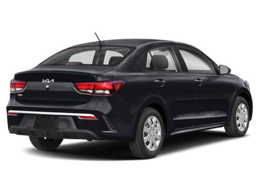 Aurora Black 2022 Kia Rio S