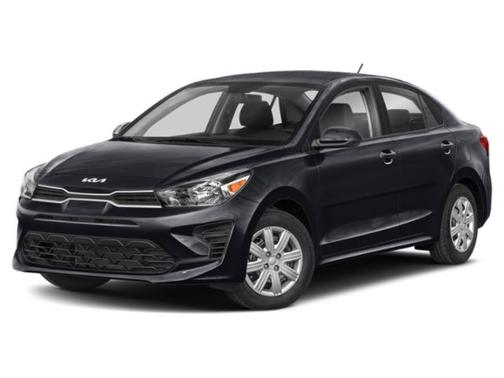 Aurora Black 2022 Kia Rio S