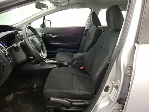 Alabaster Silver Metallic 2013 Honda Civic LX