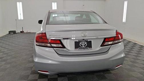 Alabaster Silver Metallic 2013 Honda Civic LX