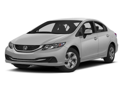 Alabaster Silver Metallic 2013 Honda Civic LX